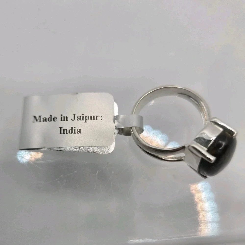 TGGC Tookalon Pietersite Ring 925 Sterling Silver Size 5 4.32ct COA NWT Ltd Ed